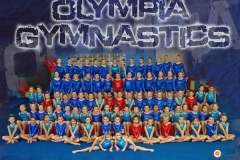 Olympia Gymnastics Team Photo 2018-2019