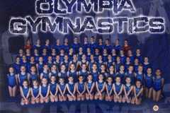 Olympia Gymnastics Team Photo 2020
